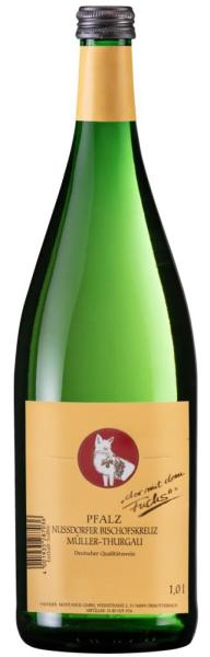 Nussdorfer Bischofskreuz Müller-Thurgau lieblich 2018er